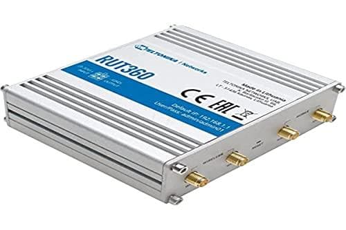 TELTONIKA Industrial RUT360 4G LTE CAT 6 router | Silver | CDON