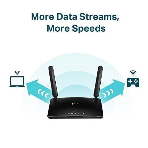 TP-LINK 4G+ Cat6 AC1200 Trådløs Dual Band Gigabit Router