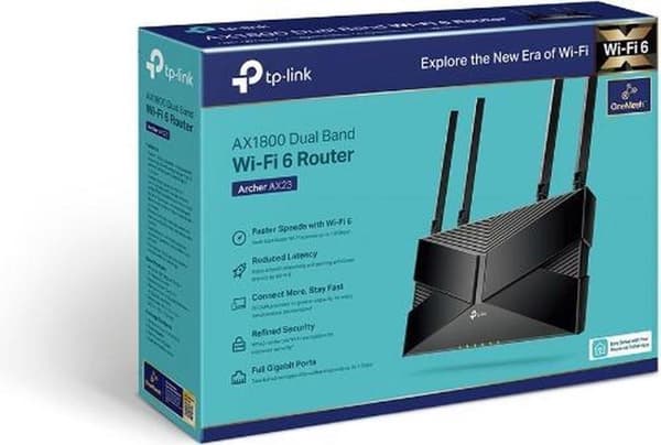TP-Link Archer AX1800 Dual-Band Wi-Fi 6 Router
