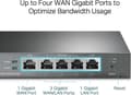 Pikkukuva 5 / 8: Gigabit VPN-reititin TP-LINK TL-ER605, 5 porttia