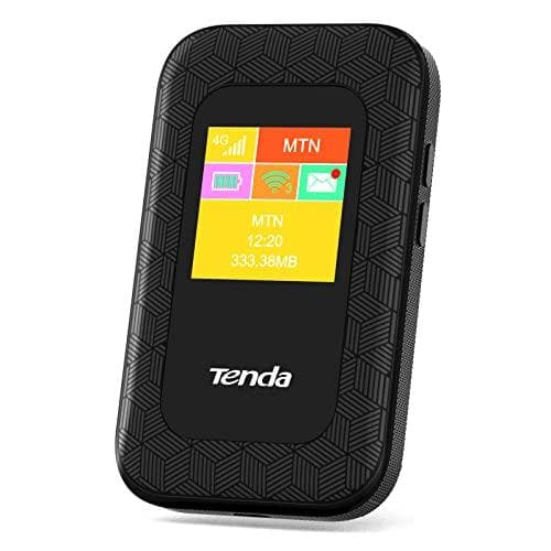 Tenda 4G185 V2.0 trådlös router Enkelband (2,4 GHz) 3G 4G Svart