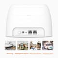 Miniatyrbild 4 av 6: Tenda N300 trådlös router Fast Ethernet Single-band (2,4 GHz) 4G Vit