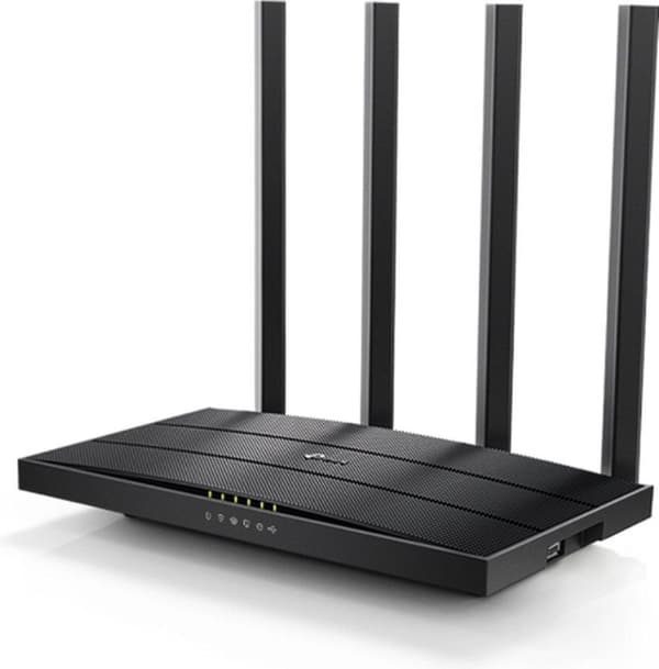 TP-Link Archer C6U trådløs router Gigabit Ethernet Dual-band (2,4 GHz / 5 GHz) 4G Sort
