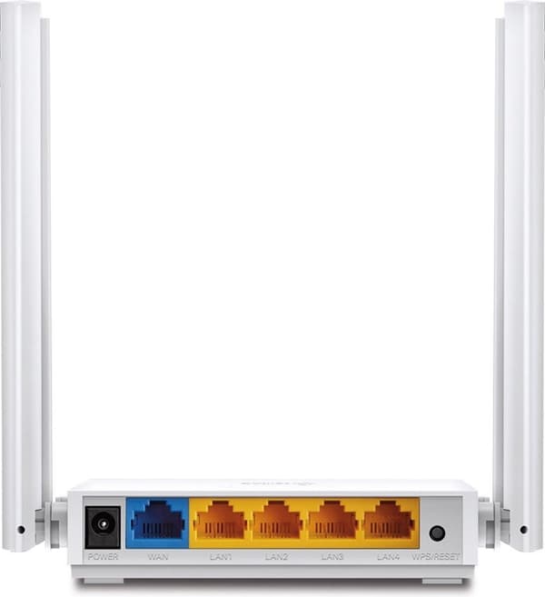 TP-LINK ARCHER C24 trådlös router Fast Ethernet Dual-band (2,4 GHz / 5 GHz) Vit