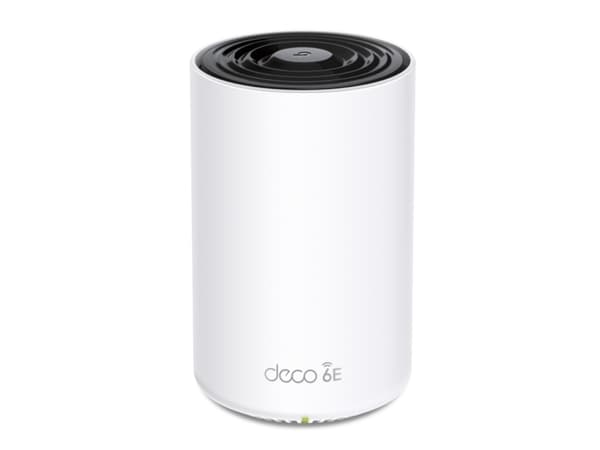 TP-Link | Deco XE75 Pro - Wi-Fi-system (1 ruter) - op til 2900 sq.ft - mesh - GigE - Wi-Fi 6E - Tri-Band Hvit