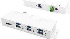 EXSYS EX-1189HMVS-3W Interface Hub USB 3.2 Gen 1 (3.1 Gen 1) Typ-B Vit (EX-1189HMVS-3W)
