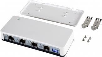 Exsys EX-1329 - Nätverksadapter - USB-C 3.1 Gen 1 - Gigabit Ethernet x 4 (EX-1329)