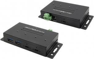 Exsys EX-1240HMVS - Hub - 4 x USB 3.1 Gen 2 - Desktop, DIN-skena monterbar (EX-1240HMVS)