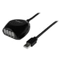 Miniatyrbild 1 av 6: StarTech.com USB2.0 aktiv kabel med 4-portars hubb - Hub - 4 x USB2.0 - Desktop (USB2EXT4P15M)