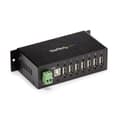 Miniatyrbillede 1 af 6: StarTech-monterbar robust industriel 7-ports USB-hub