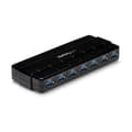 Miniatyrbild 1 av 7: Startech 7 Port SuperSpeed ​​​​USB 3.0 Hub med adapter