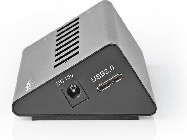 Nedis USB Hub | 8 hamn(ar) | QC3.0 / USB 3.2 Gen1 | Strömförsörjning / USB-driven | 5 Gbps | 8x USB