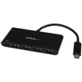 Miniatyrbillede 1 af 5: StarTech 4 Port USB C Hub med PD 2.0 - Hub - 4 x SuperSpeed USB3.0 - Desktop (HB30C4AFPD)