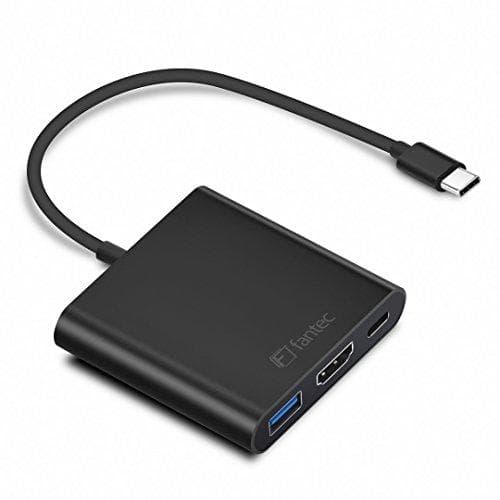 FANTEC - Ekstern videoadapter - USB-C - HDMI - Sort