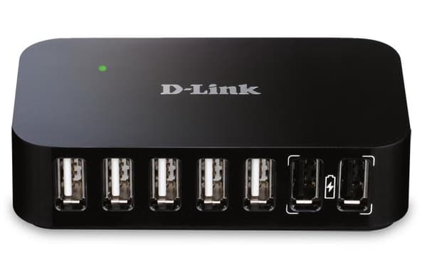 D-Link DUB-H7 - 7-portars Hi-speed USB 2.0 Hub