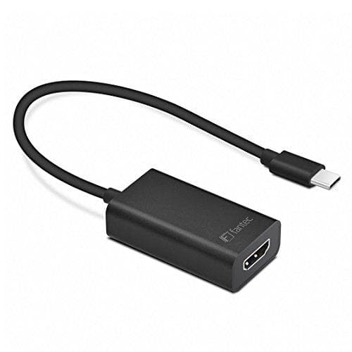 FANTEC - Ekstern videoadapter - USB-C - HDMI - Sort