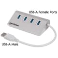 Miniatyrbild 1 av 6: Manhattan 4-portars SuperSpeed USB3.0 Hub - Hub - 4 x SuperSpeed USB3.0 - Desktop (163767)