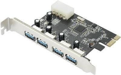 Renkforce 4-ports USB 3.0-controllerkort USB-A PCI Renkforce (RF-4821054)