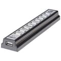 Pikkukuva 1 / 7: Manhattan Hi-Speed USB 2.0 Desktop Hub (10 portin virtalähde USB:n tai verkkovirtasovittimen kautta) 161572 musta