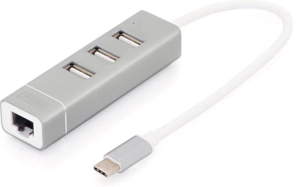 Digitus DA-70253 nätverkskort Ethernet Gjuten aluminium
