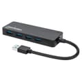 Miniatyrbild 1 av 5: Manhattan USB 3.0 Hub Svart