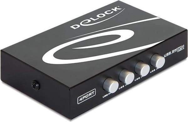 USB Switch Delock 4 ingångar - 1 utgång