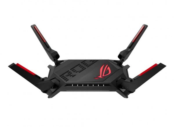 ASUS ROG Rapture GT-AX6000 WiFi 6 Gaming Router AX6000 Dual-Band, 1x 2.5GbE LAN, 4x GbE LAN, AiMesh Svart