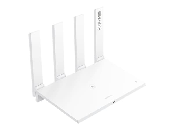 Huawei WiFi AX3 WS7100 - Trådløs ruter 3-portssvitsj - 1GbE - Wi-Fi 6 - Dobbeltbånd