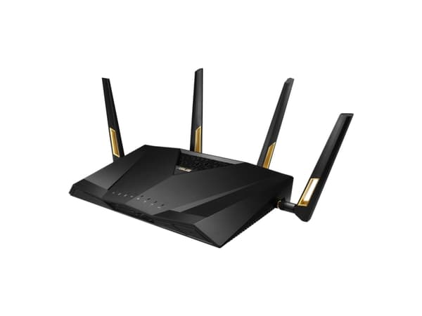 ASUS RT-AX88U Pro, Wi-Fi 6 (802.11ax), Kaksitaajuus (2,4 GHz/5 GHz), Ethernet LAN, Musta, Pöytäreititin