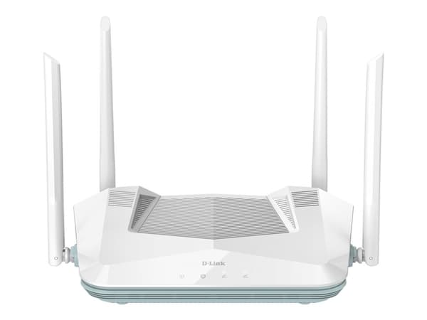 D-Link EAGLE PRO AI R32 - Trådløs ruter 4-portssvitsj - 1GbE - Wi-Fi 6 - Dobbeltbånd