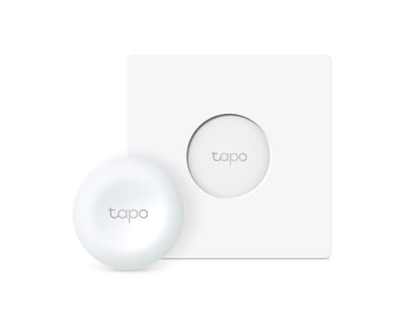 TP-Link Tapo S200D, Smart dimmer, Extern, Knappar, Rotations-, Vit, 886 - 922 MHz, Batteri