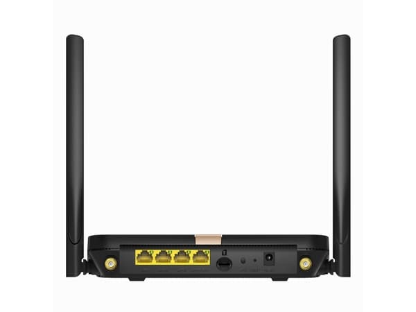 Cudy LT500D, Wi-Fi 5 (802.11ac), Dobbelbånd (2.4 GHz / 5 GHz), Ethernet/bredbåndsforbindelse, 4G, Sort, Frittstående router