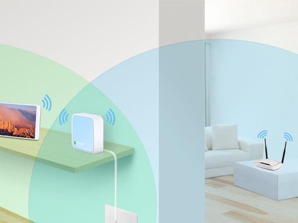 TP-Link 300Mbps trådløs N Travel WiFi-router