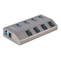 Miniatyrbild 1 av 6: StarTech.com 4-portars självförsörjande USB-C-hubb med individuella på/av-brytare, USB 3.0 5 Gbps expansionshubb med strömförsörjning, stationär/bärba