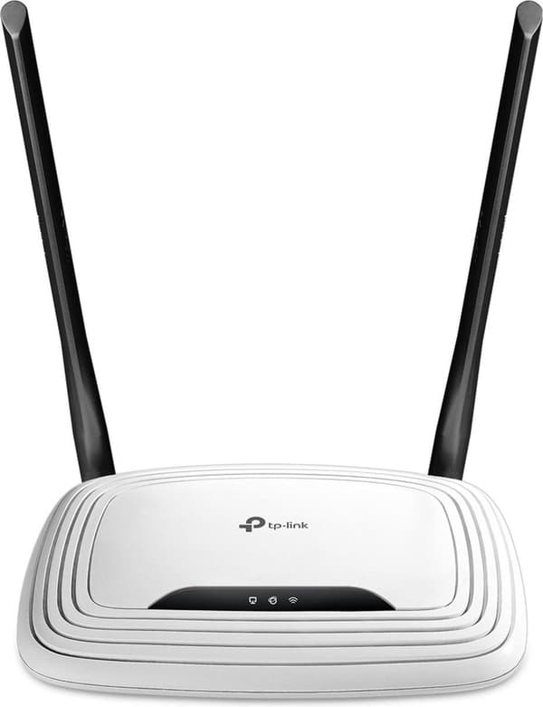 TP-Link 300 Mbps Wireless N WiFi -reititin musta, Valkoinen