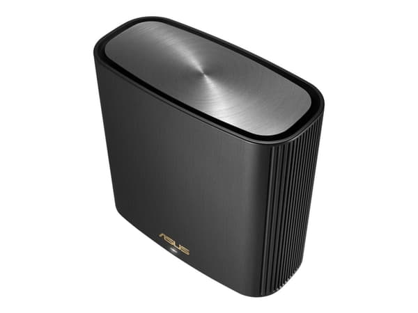 ASUS ZenWiFi AX (XT8) - Wi-Fi-system - (ruter) - inntil 2750 kvadratfot - maske 1GbE, 2.5GbE - Wi-Fi 6 - Trippelbånd Sort