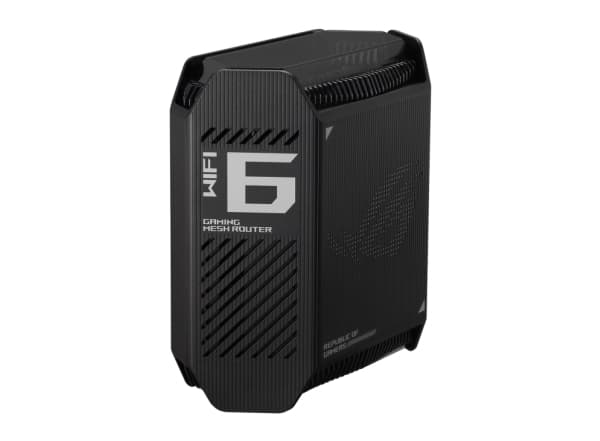 ASUS ROG Rapture GT6 - Wifi-system - (router) - upp till 270 kvadratmeter - mesh 1GbE, 2.5GbE - Wi-Fi 6 - Dubbelband