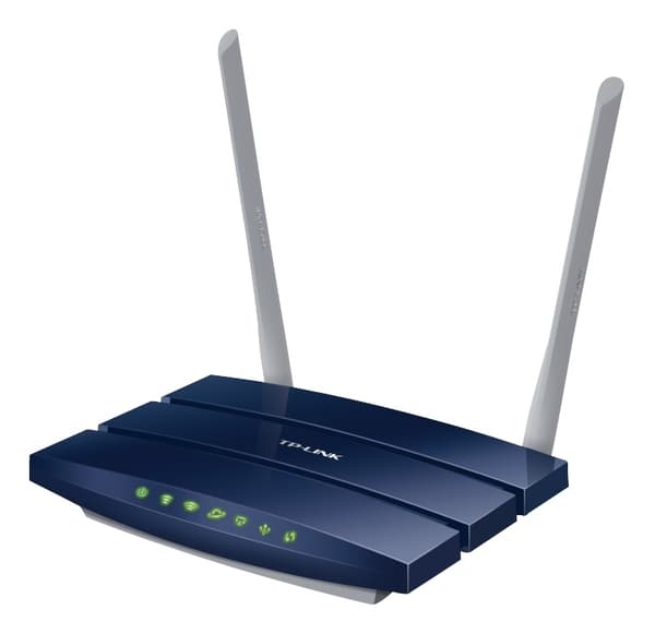 TP-LINK Archer C50, trådløs dualband-ruter, AC1200, blå