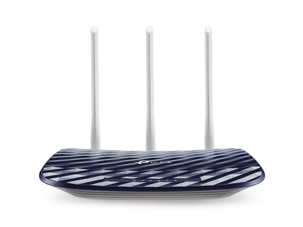 TP-LINK AC750 trådlös router Snabb Ethernet Dual-band (2,4 GHz / 5 GHz) Svart, V Svart, Vit