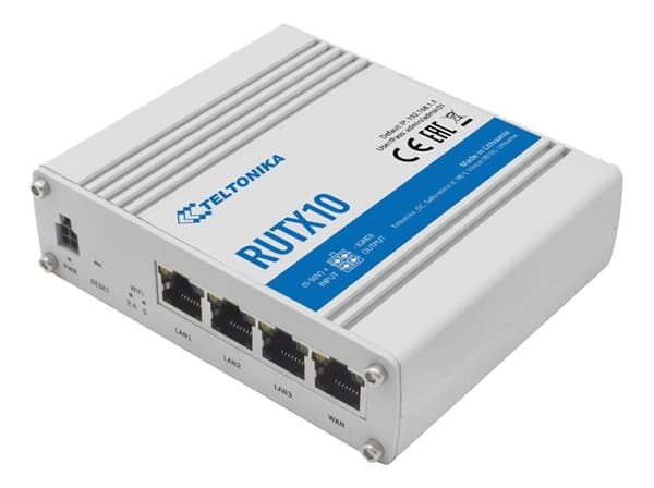 Teltonika 4xGE 10/100/1000 Quad-core CPU 256MB RAM dual band