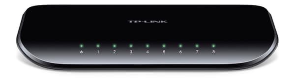 TP-LINK, nettverkssvitsj (TL-SG1008D) Sort
