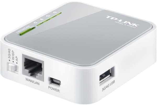 TP-LINK trådløs 3G-router, 802.11n, 150Mbps, USB, RJ45