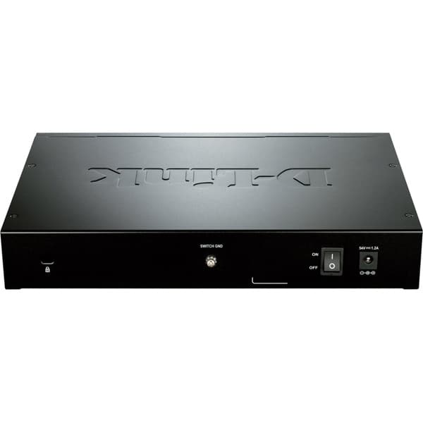D-Link 8-port 10/100/1000 Gigabit PoE Smart Switch (DGS-1210-08P)