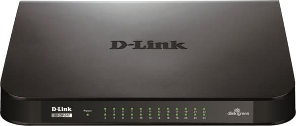 D-Link GO 24-port gigabit-svitsj (GO-SW-24G) Sort