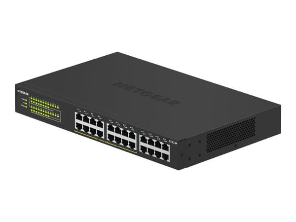 Netgear 24PT GIGE UNMNGED SWCH W/ POE+ Sort