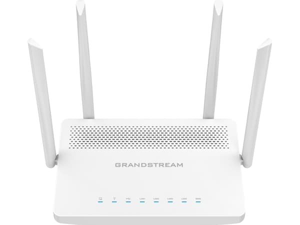 Grandstream Networks GWN-7052, Wi-Fi 5 (802.11ac), Kaksitaajuus (2,4 GHz/5 GHz), Ethernet LAN, Valkoinen, Kannettava reititin