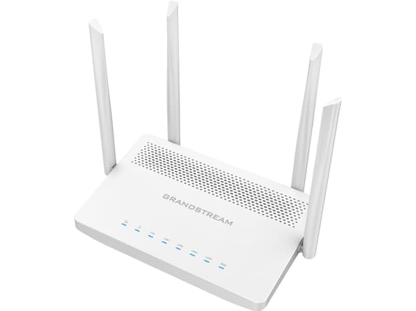 Grandstream Networks GWN-7052, Wi-Fi 5 (802.11ac), Kaksitaajuus (2,4 GHz/5 GHz), Ethernet LAN, Valkoinen, Kannettava reititin