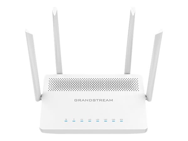 Grandstream Networks GWN-7052, Wi-Fi 5 (802.11ac), Kaksitaajuus (2,4 GHz/5 GHz), Ethernet LAN, Valkoinen, Kannettava reititin