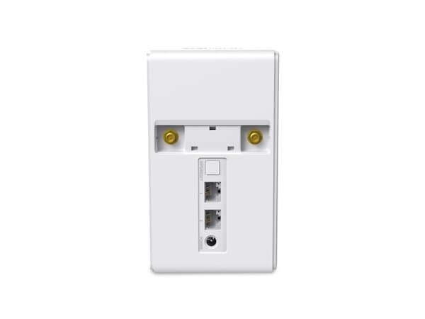 Mercusys MB110-4G, Wi-Fi 4 (802.11n), Enkeltbånd (2.4 GHz), Ethernet/bredbåndsforbindelse, 4G, Hvit, Skrivebord/stolperuter