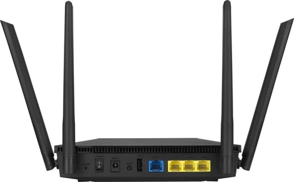 ASUS RT-AX53U trådløs router Gigabit Ethernet Dual-band (2,4 GHz / 5 GHz) Sort